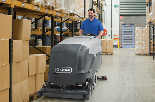 Industrial Floor Cleaning Equipment - Our selection of Advance industrial floor scrubbers, sweepers and combination units is unmatched. We offer complete service on all makes and models and an extensive OEM and aftermarket parts selection.