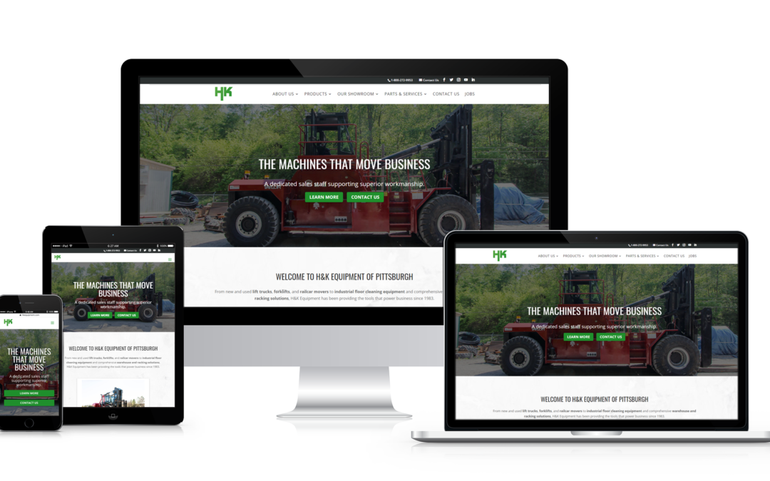 H&K Equipment Announces New Website and Online Showroom